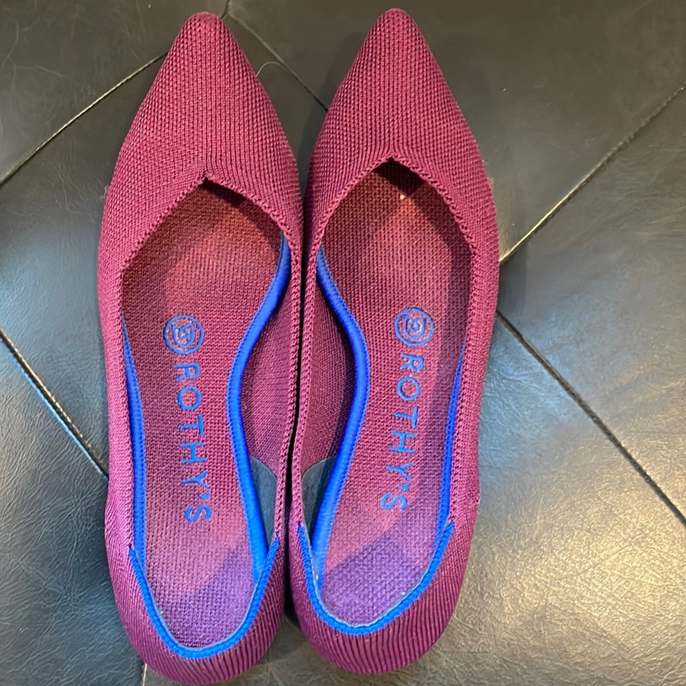 Purple Rothy’s Points Size 6